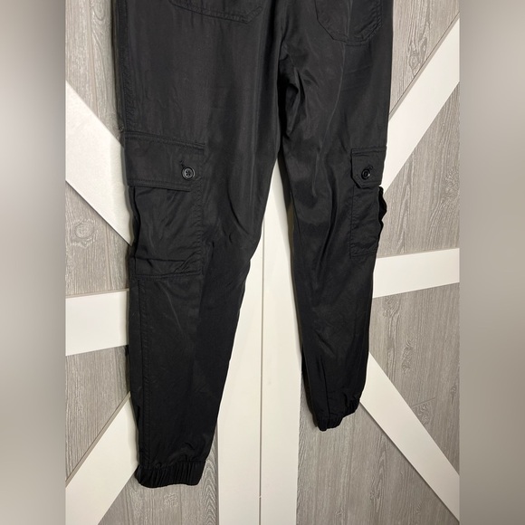 313. Banana Republic Black Cargo Joggers Pants XS - Picture 8 of 8